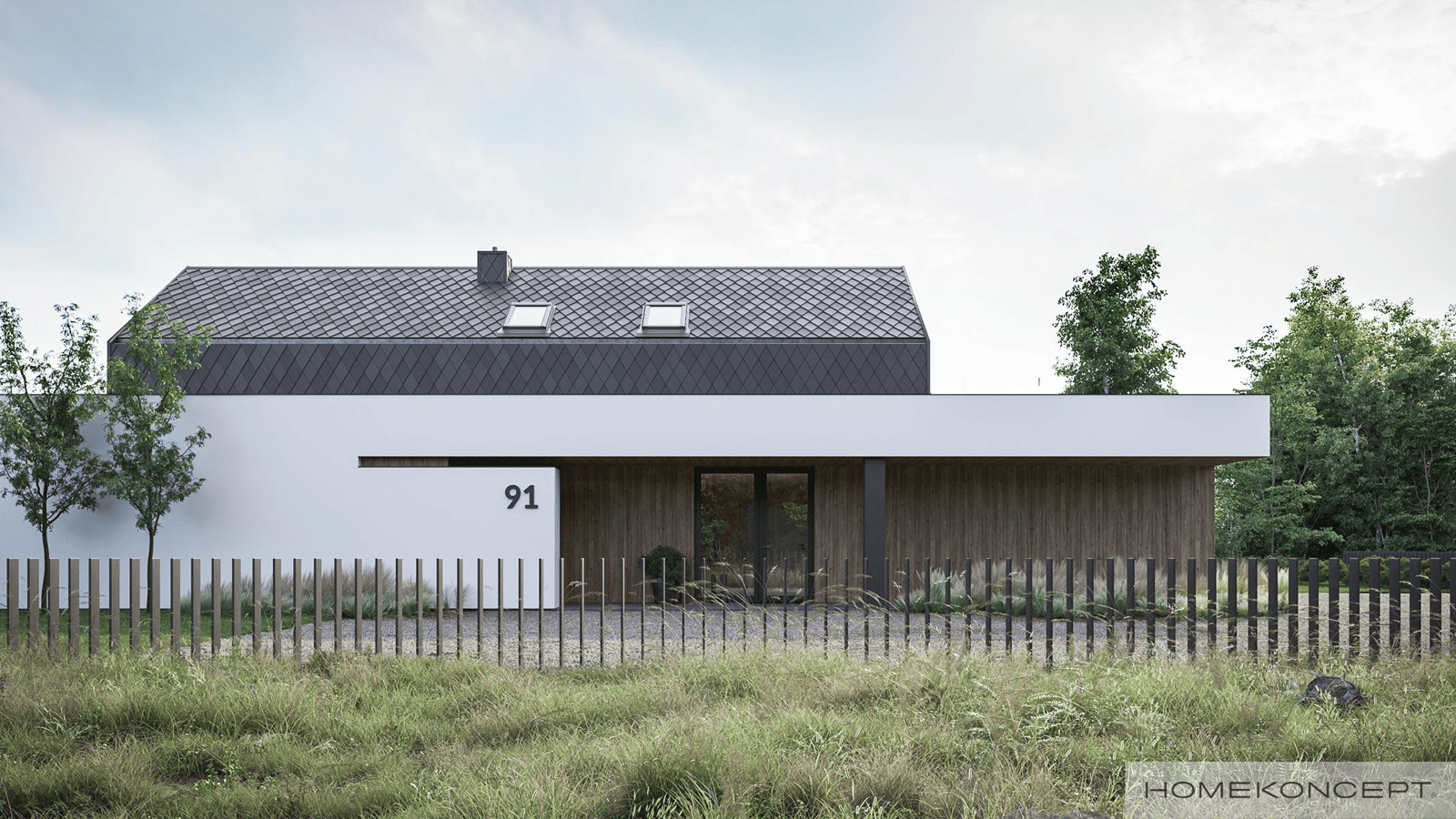 Projekt domu HOMEKONCEPT91 
